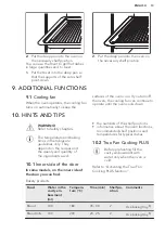 Предварительный просмотр 13 страницы AEG BEE455010M User Manual