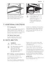 Предварительный просмотр 9 страницы AEG BEK230011M User Manual