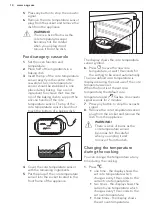 Предварительный просмотр 14 страницы AEG BEK556320M User Manual