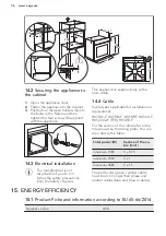 Preview for 36 page of AEG BEK742L21M User Manual