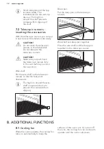 Preview for 12 page of AEG BER455120B User Manual