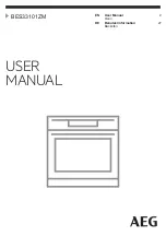 AEG BES33101ZM User Manual предпросмотр