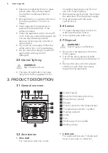 Предварительный просмотр 6 страницы AEG BES33101ZM User Manual