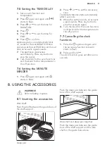 Preview for 11 page of AEG BES355010M User Manual