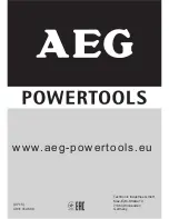 Preview for 39 page of AEG BEX 18-125 Original Instructions Manual