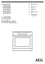 AEG BFP6250B User Manual предпросмотр