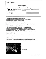 Preview for 12 page of AEG BH 6.41 Operating Instructions Manual