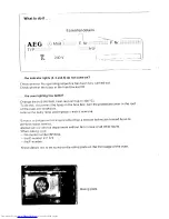 Предварительный просмотр 24 страницы AEG BH 8.04 Operating Instructions Manual