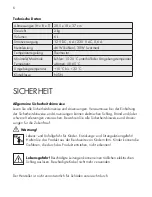 Preview for 6 page of AEG BK 6 Instructions For Use Manual