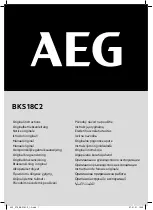Preview for 1 page of AEG BKS18C2 Original Instructions Manual