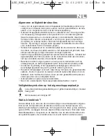 Preview for 13 page of AEG BMG 4907 Instruction Manual & Guarantee