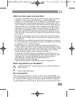 Предварительный просмотр 91 страницы AEG BMG 4907 Instruction Manual & Guarantee