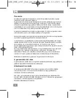 Предварительный просмотр 98 страницы AEG BMG 4907 Instruction Manual & Guarantee