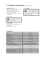 Preview for 8 page of AEG BMT 60 Operation And Installation Instructions Manual