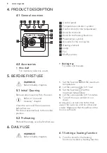 Предварительный просмотр 8 страницы AEG BOB21301BK User Manual