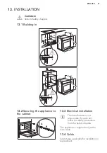 Предварительный просмотр 21 страницы AEG BOB35702XV User Manual