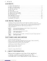 Preview for 2 page of AEG BP500352D User Manual