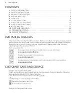 Preview for 2 page of AEG BP500402W User Manual