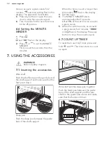 Preview for 12 page of AEG BP5013021M User Manual