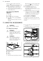 Preview for 12 page of AEG BP532310MM User Manual