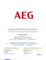 Preview for 6 page of AEG BP730410MM Manual