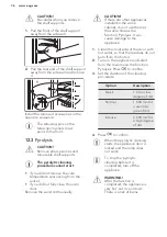 Preview for 36 page of AEG BP831460KM User Manual