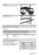 Предварительный просмотр 17 страницы AEG BPB331161M User Manual