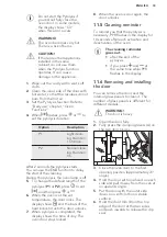 Preview for 33 page of AEG BPB351120M User Manual