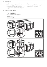 Preview for 8 page of AEG BPK351021M User Manual