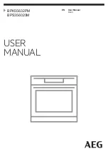 AEG BPK55632PM User Manual предпросмотр