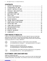 Preview for 2 page of AEG BPK722910M User Manual