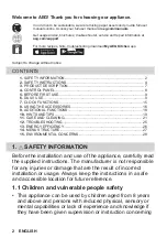 Preview for 2 page of AEG BPS555060M User Manual