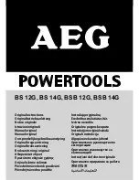AEG BS 12G Original Instructions Manual preview