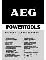 Предварительный просмотр 1 страницы AEG BS 12G Original Instructions Manual