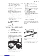 Preview for 13 page of AEG BSE571221M User Manual