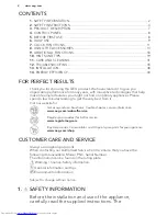 Preview for 2 page of AEG BSE574221M User Manual