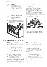 Предварительный просмотр 18 страницы AEG BSE574321M User Manual