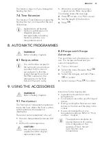 Предварительный просмотр 19 страницы AEG BSE774220B User Manual