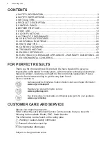 Preview for 2 page of AEG BSK77412XM User Manual