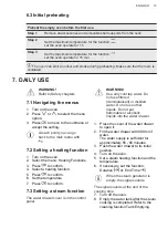 Preview for 13 page of AEG BSK77412XM User Manual