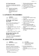 Preview for 21 page of AEG BSK77412XM User Manual