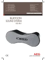 AEG BSS 4801 Instruction Manual предпросмотр