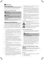 Предварительный просмотр 4 страницы AEG BSS 4812 Instruction Manual