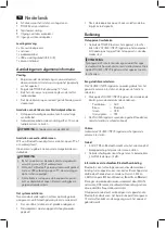 Предварительный просмотр 10 страницы AEG BSS 4812 Instruction Manual