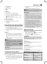 Предварительный просмотр 11 страницы AEG BSS 4820 Instruction Manual