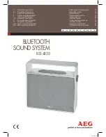 AEG BSS 4830 Instruction Manual preview