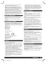 Preview for 13 page of AEG BSS12G3 Original Instructions Manual