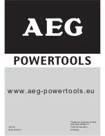 Preview for 8 page of AEG BSS18CB3 Original Instructions Manual