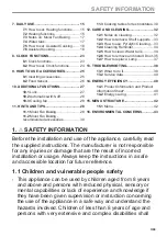 Preview for 3 page of AEG BSS57606BM User Manual