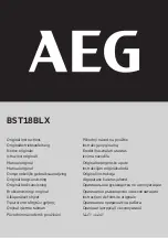 AEG BST18BLX Original Instructions Manual preview